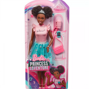 Pretty black girl doll with a cute outfit and afro puffs