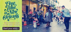 Street scene in New Orleans